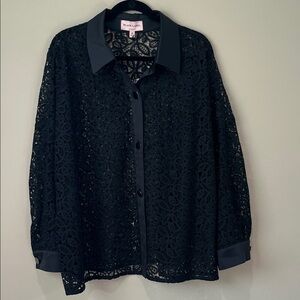Chico's Black Lace Jacket